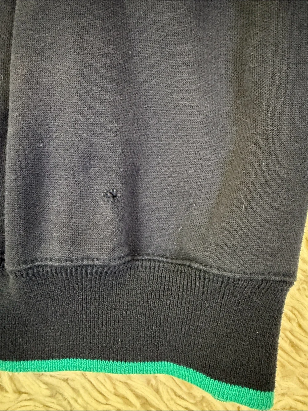 Vintage 80's Adidas Trefoil Pullover Quarter Zip Color Block Hoodie